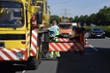 LKW in Boeschung A 3 Rich Frankfurt Hoehe Roesrath Lohmar P034